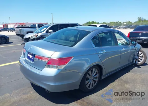 2011 Honda Accord 3.5 Ex-L из США, поврежденный, VIN 1HGCP3F86BA025278